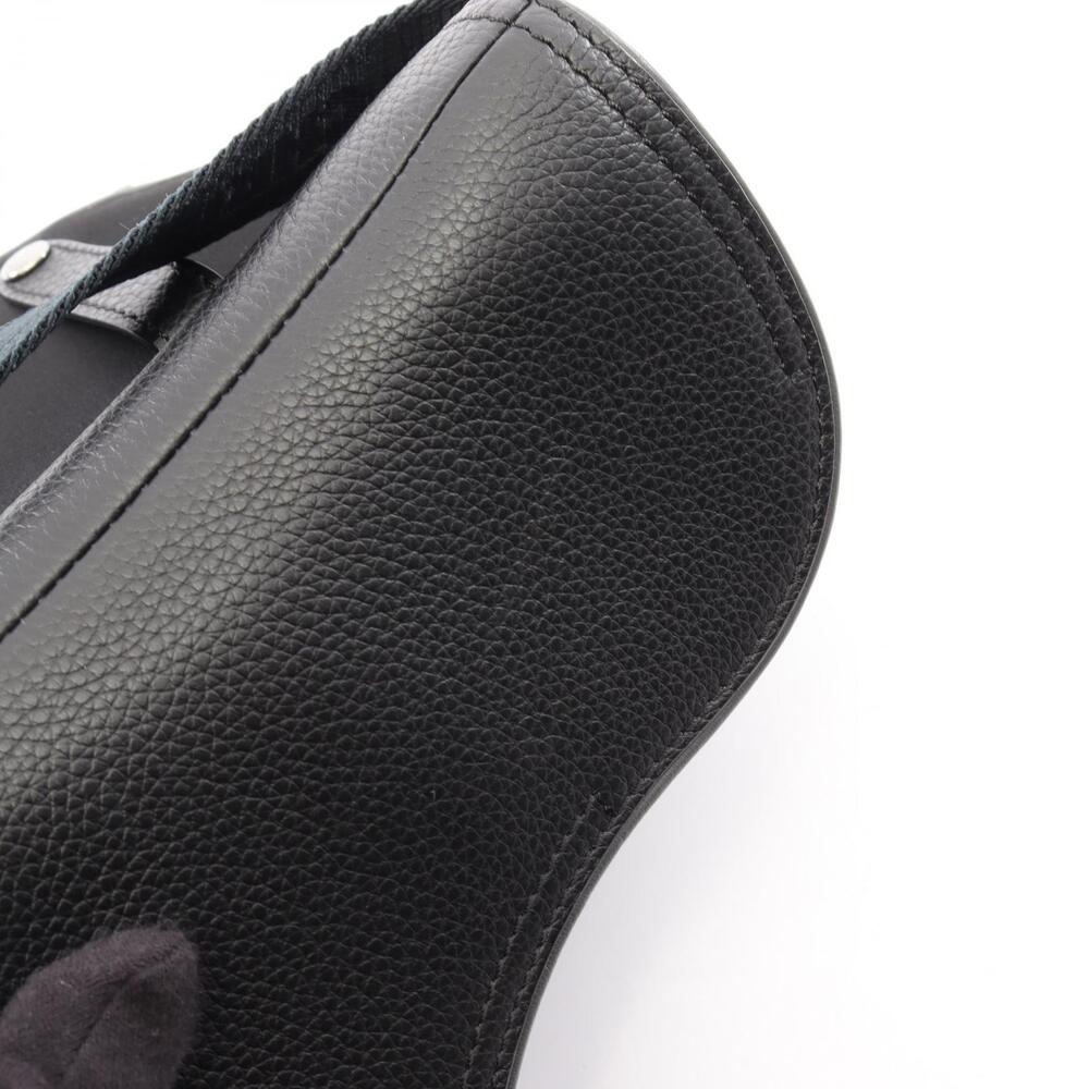 Christian Dior Sacai Saddle Bag Shoulder Leather Black - Picture 7 of 8
